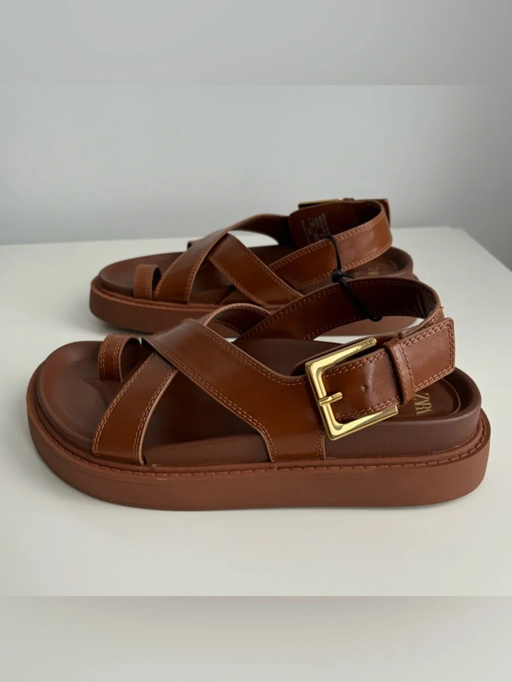 Zara Platform Sandals - Picture 2 of 6